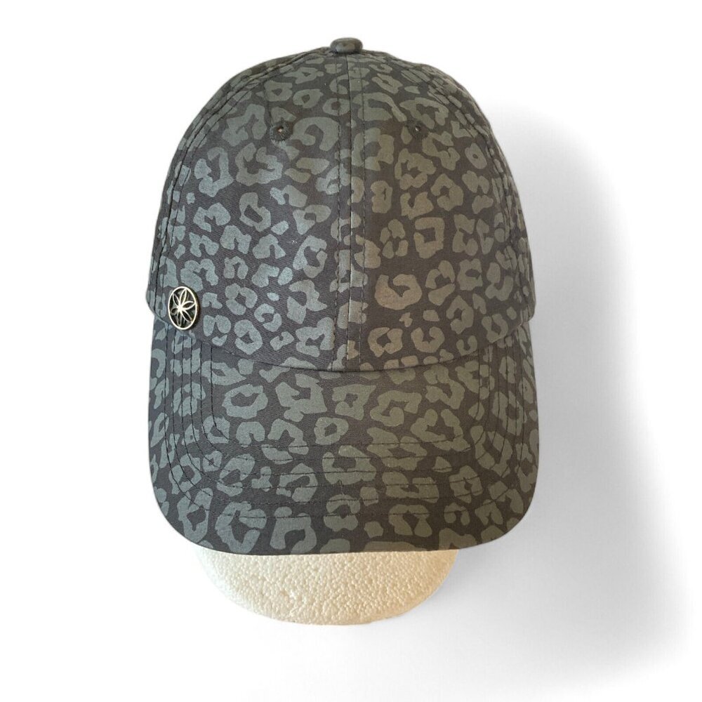 Gaiam Baseball Cap Hat, One Size, Leopard Animal‎ Print Adjustable Back-Strap
